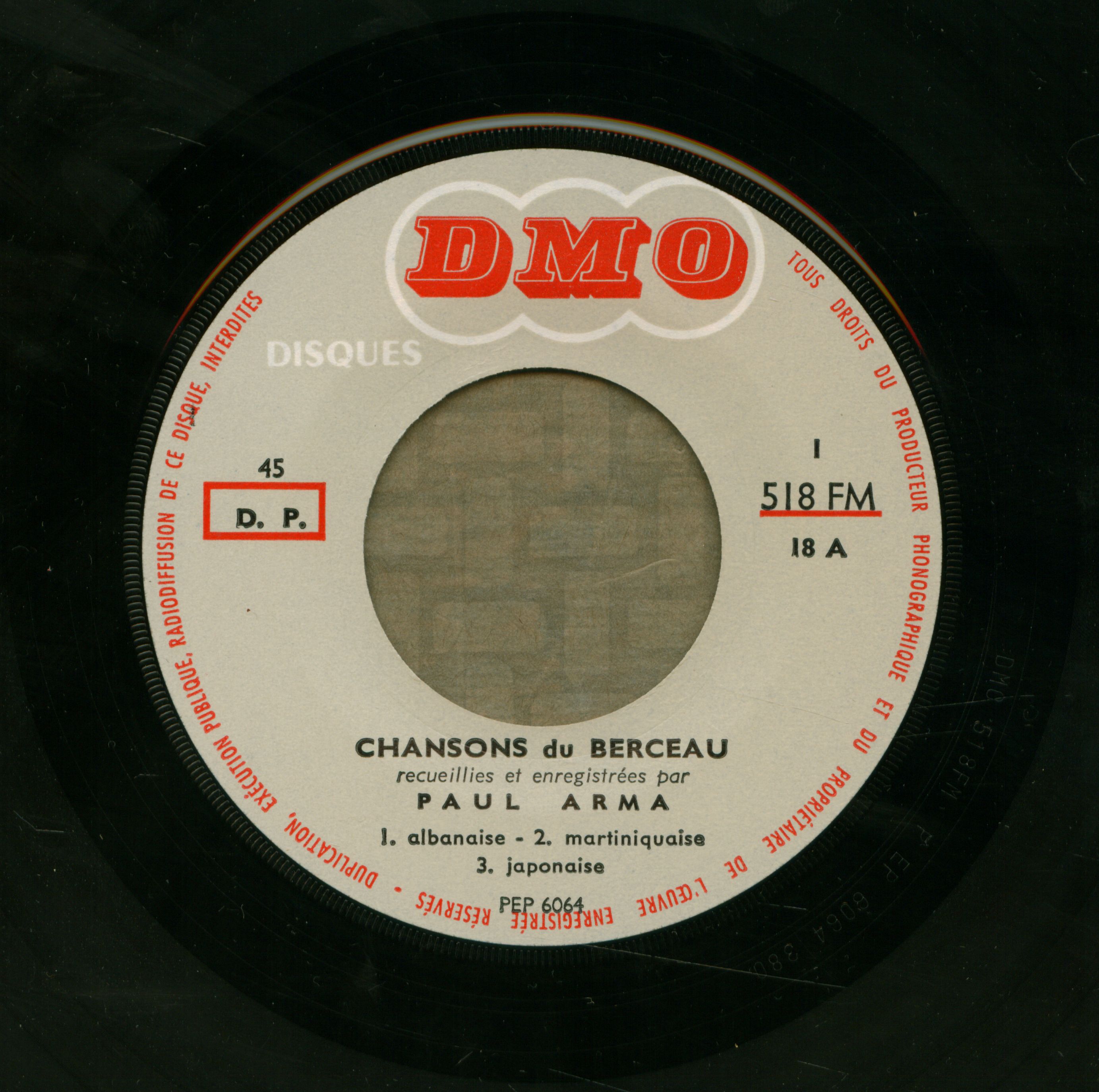 Chansons du berceau